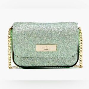 New in original packaging Kate Spade Kenzie Glitter Card Case Crossbody